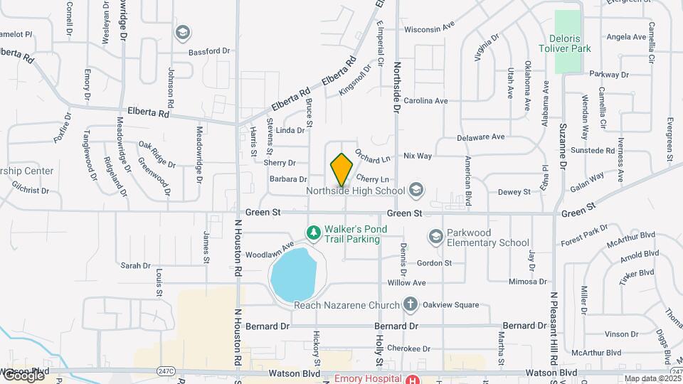 100 Ravenwood Way Map and Location Details