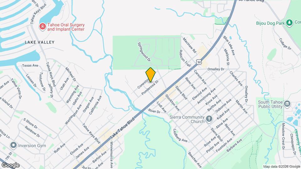 2493 Ponderosa St Map and Location Details