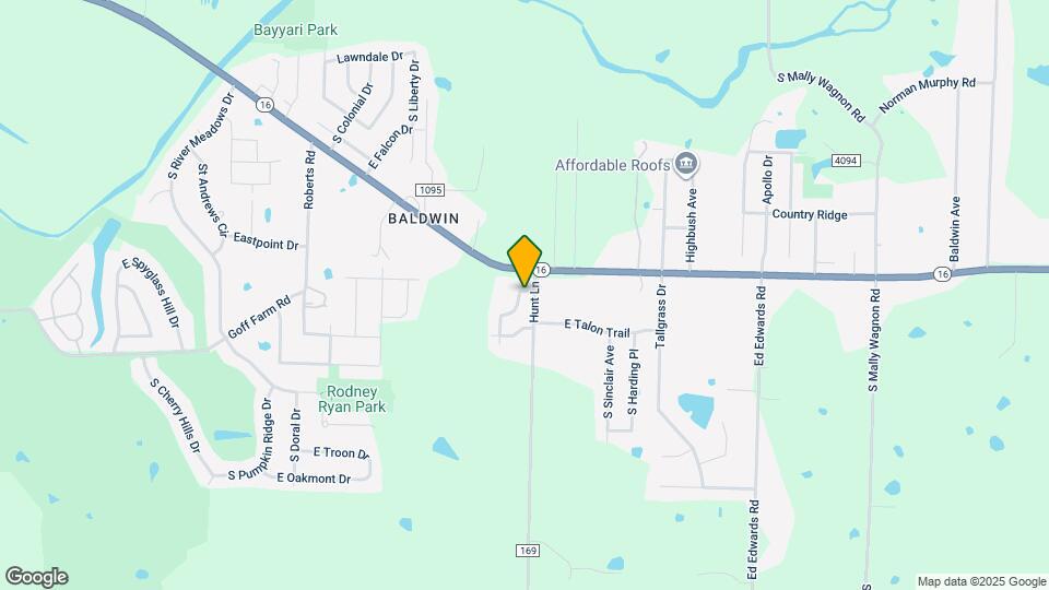 1552 S Tally Ho Dr Map and Location Details