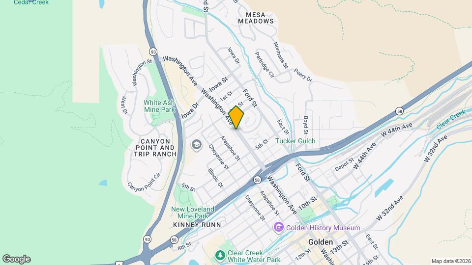 308 Washington Ave Map and Location Details