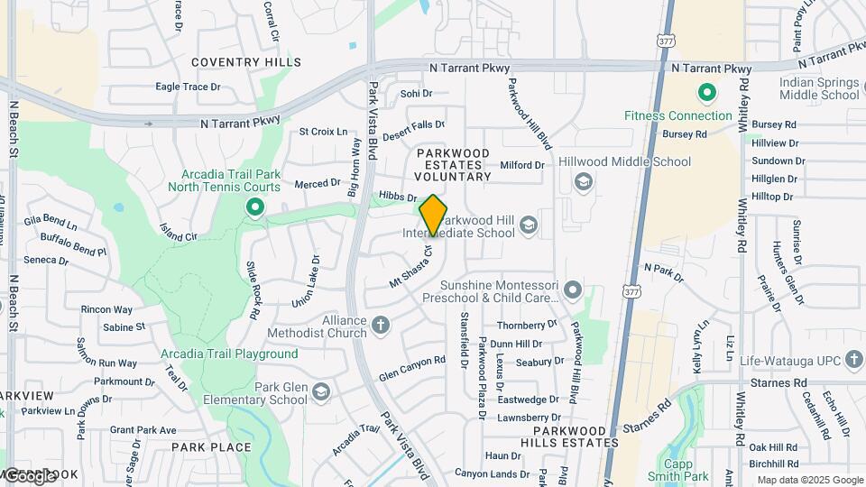8128 Mt Shasta Cir Map and Location Details