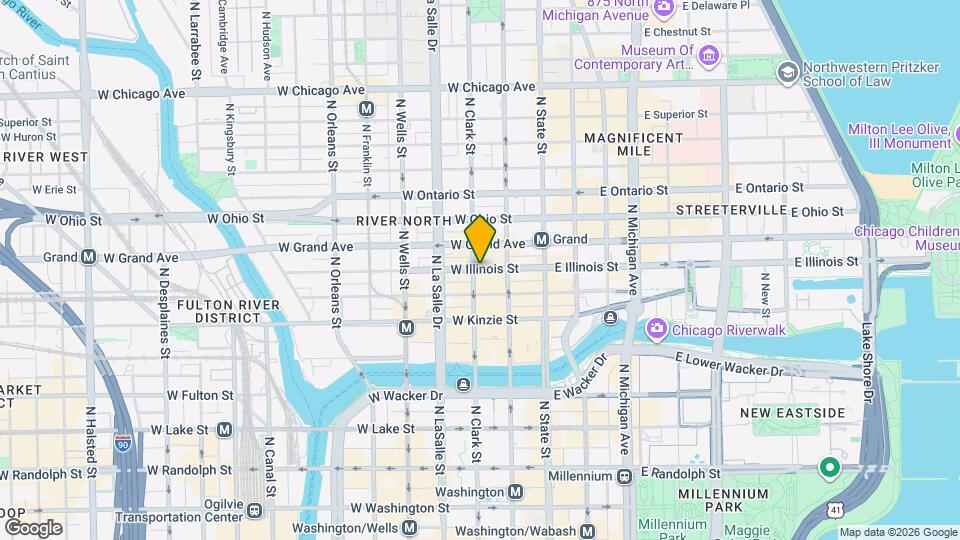 99 W Illinois St, Unit 609 Map and Location Details
