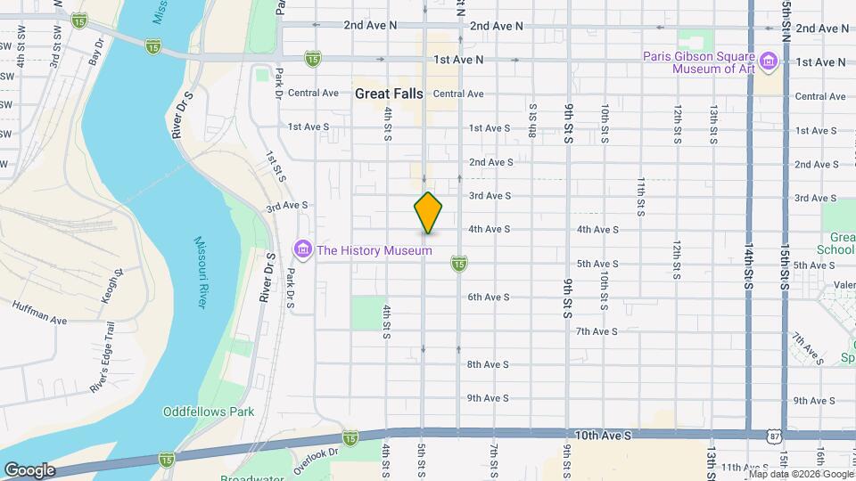 409 5th St S Map and Location Details
