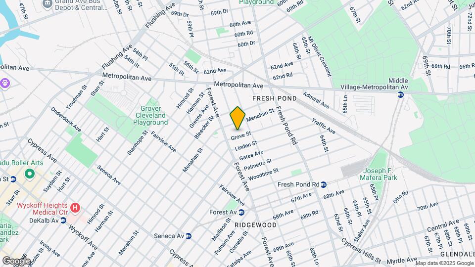 5925 Grove St Map and Location Details