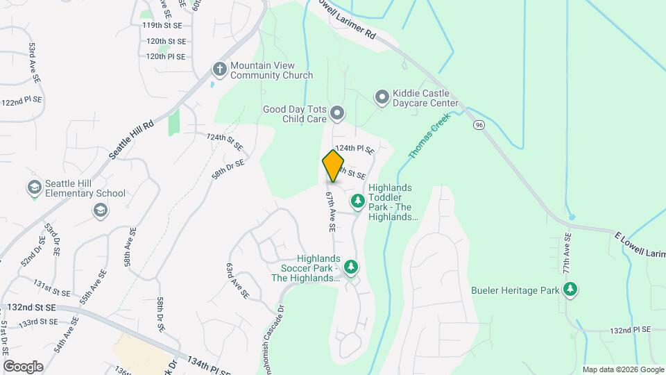 12615 67th Ave SE Map and Location Details