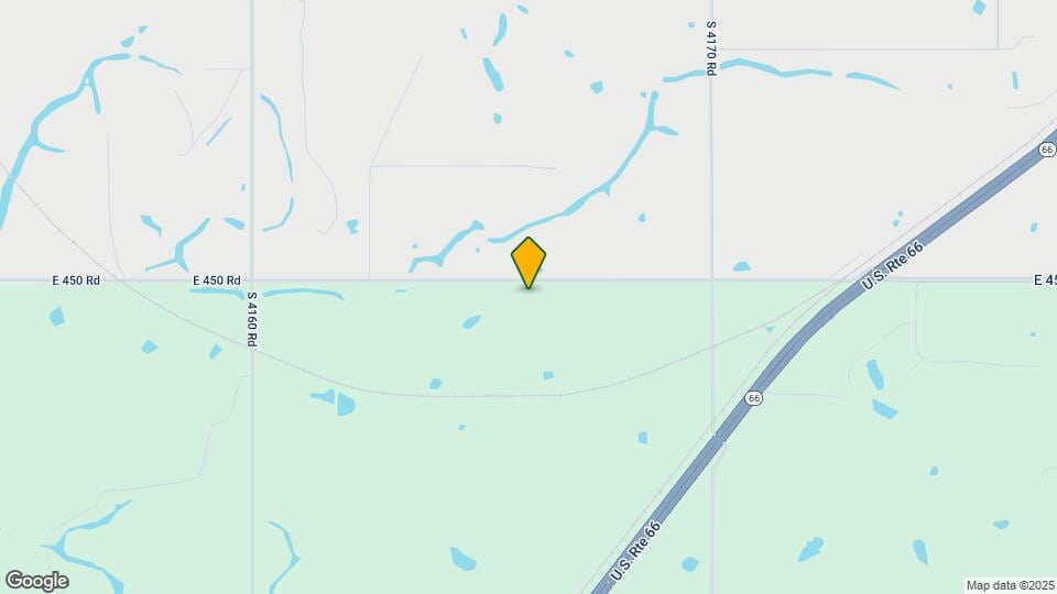 13562 E 450 Rd Map and Location Details