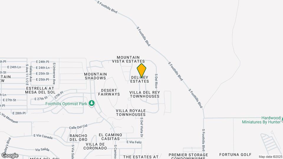 10277 S Del Rey Dr Map and Location Details