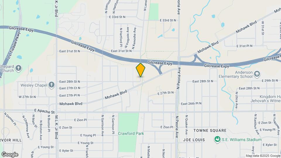 2806 N Lansing Pl Map and Location Details