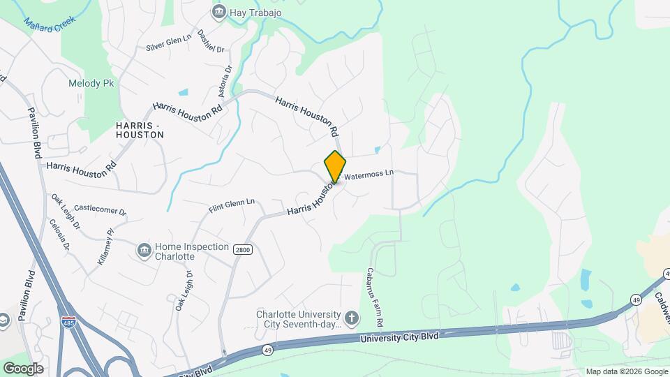 2515 Haybrook Ln Mapa y Detalles de la Ubicación