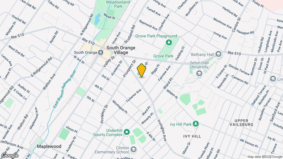 215 Irvington Ave Mapa y Detalles de la Ubicación