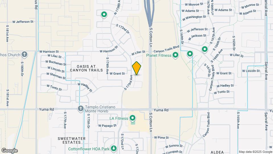 17161 W Sherman St Map and Location Details