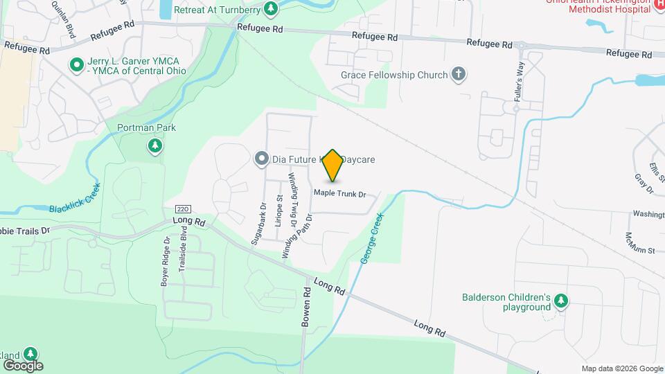 7560 Maple Trunk Dr Mapa y Detalles de la Ubicación