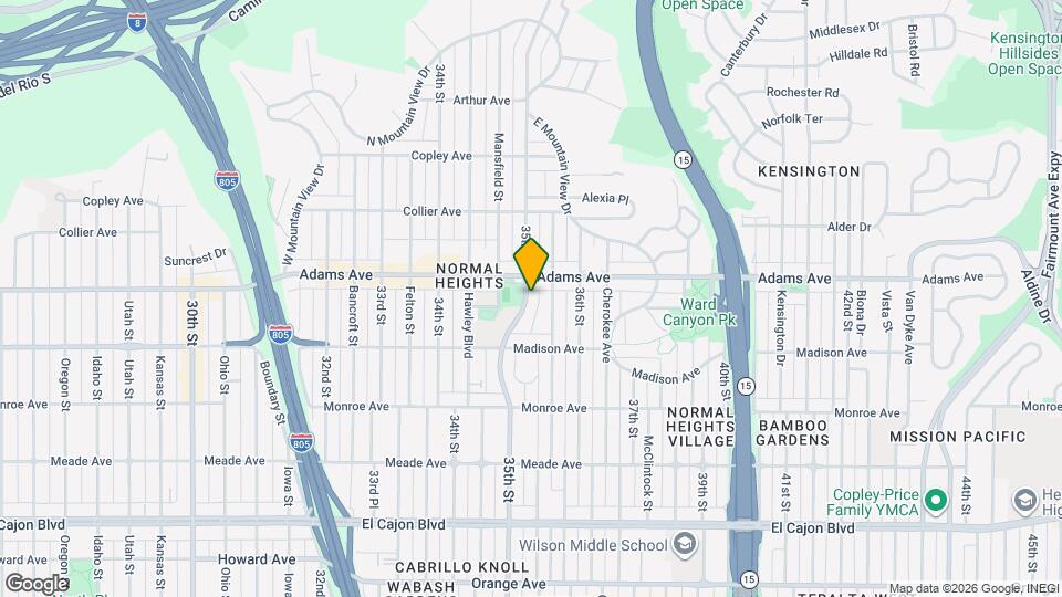 4669 1/2 35th St Map and Location Details
