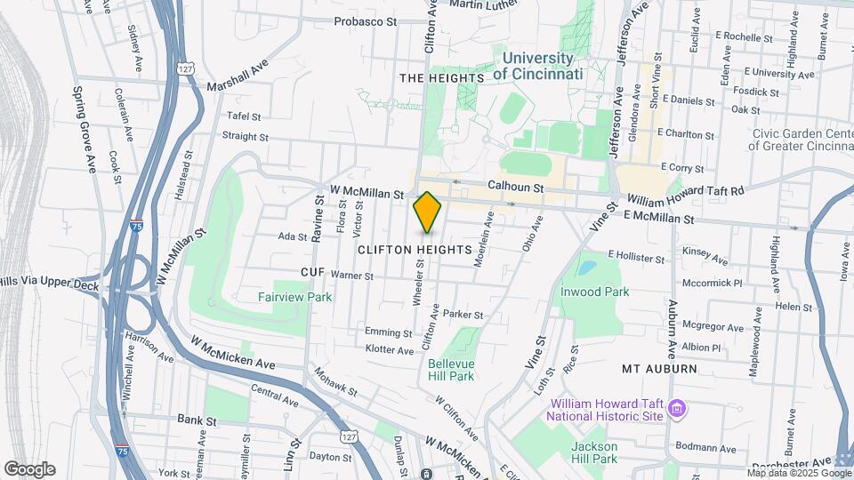 2348 Wheeler St Map and Location Details