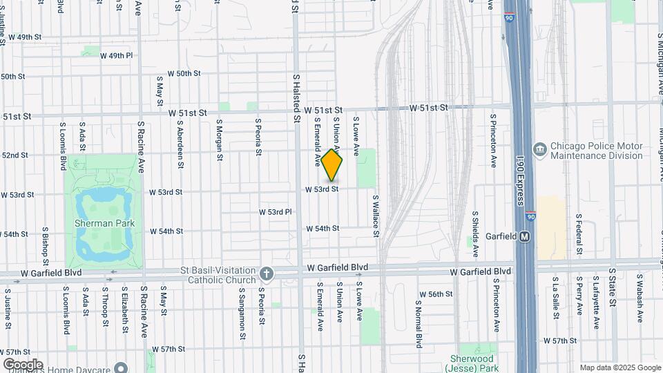 5258 S Union Ave Map and Location Details