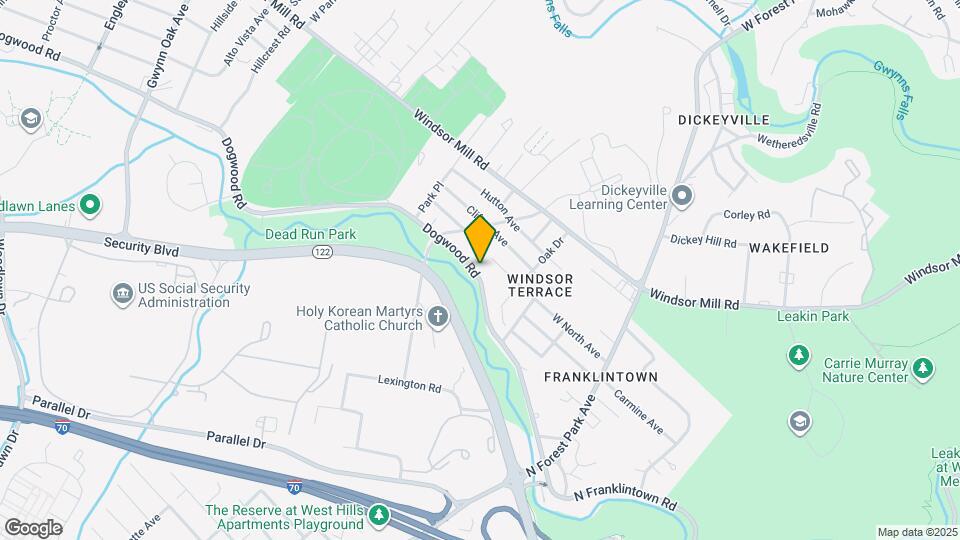 5434 Dogwood Rd Map and Location Details