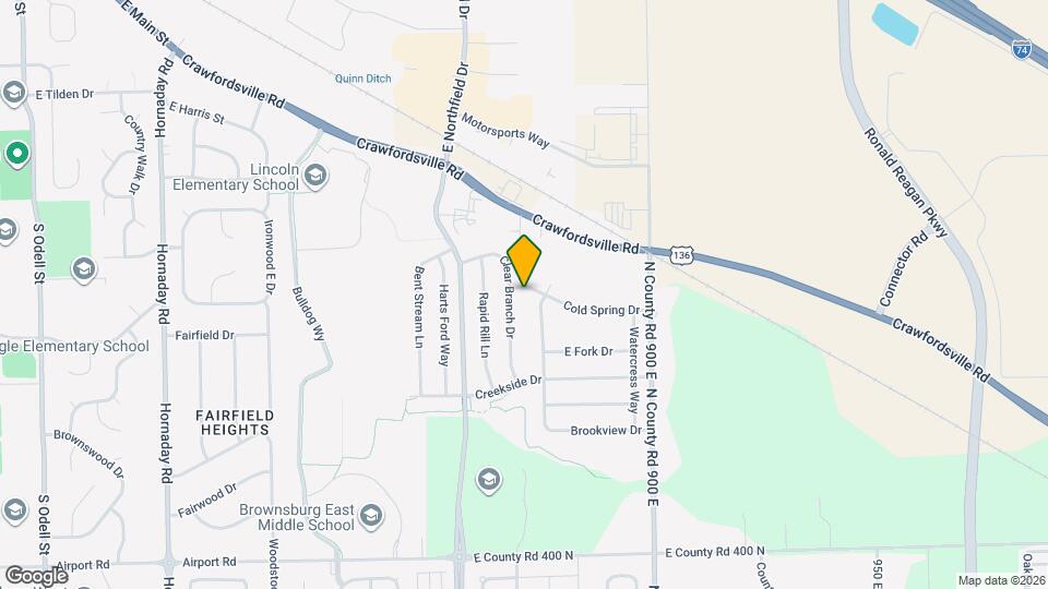 1565 Cold Spring Dr Map and Location Details