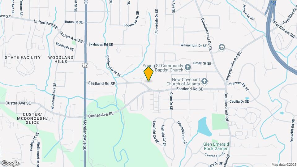 1410 Eastland Rd SE Map and Location Details