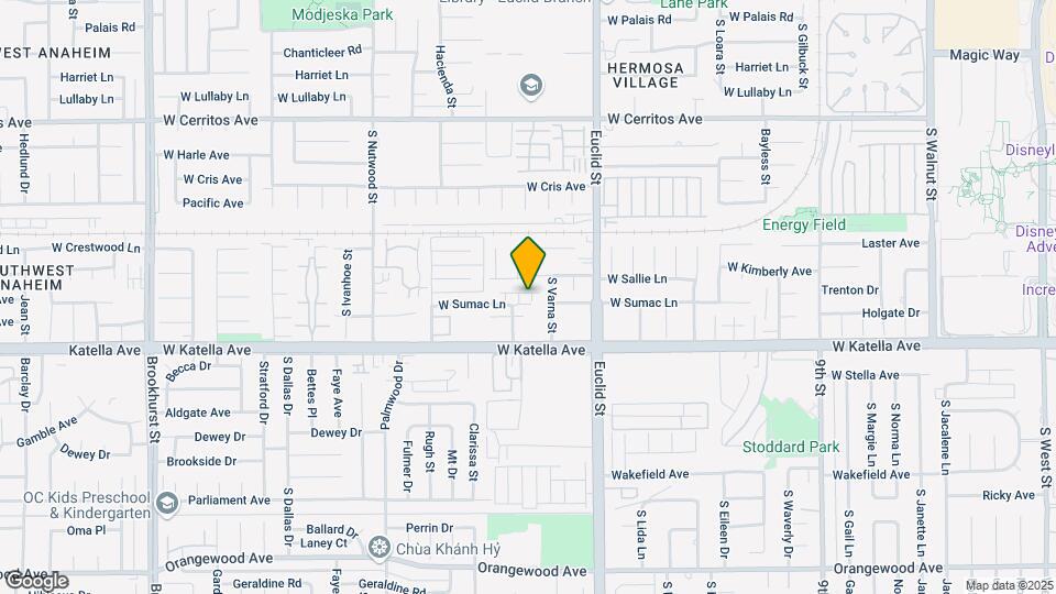1751 W Sumac Ln Mapa y Detalles de la Ubicación