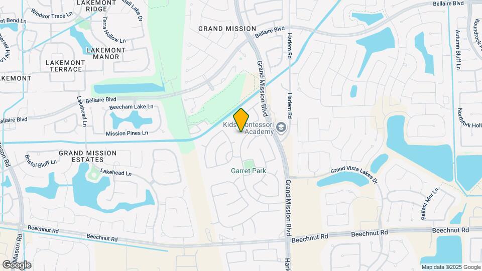 19219 Edge Manor Ln Mapa y Detalles de la Ubicación
