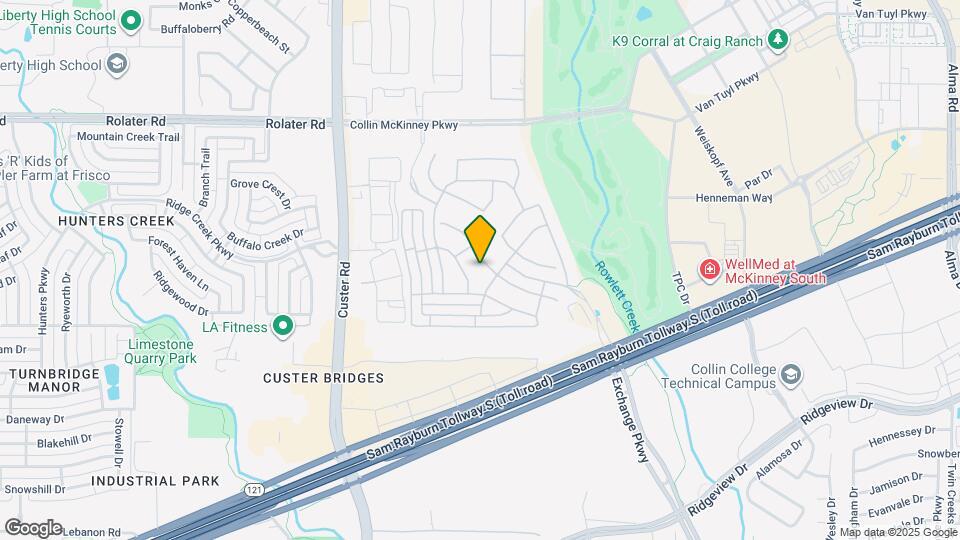 8513 Pine Valley Dr Map and Location Details