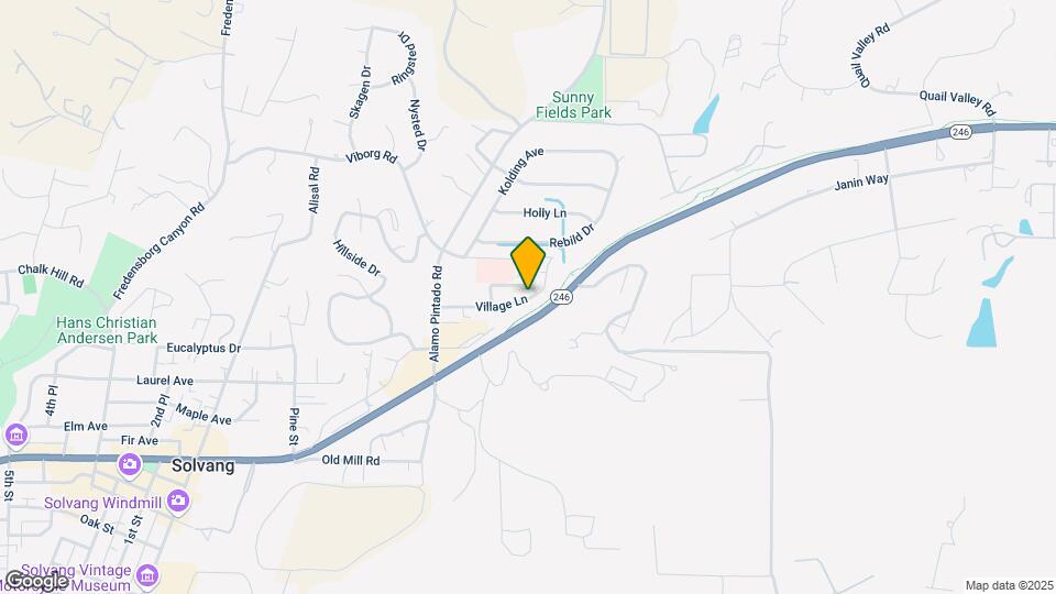 2077 Village Ln Map and Location Details