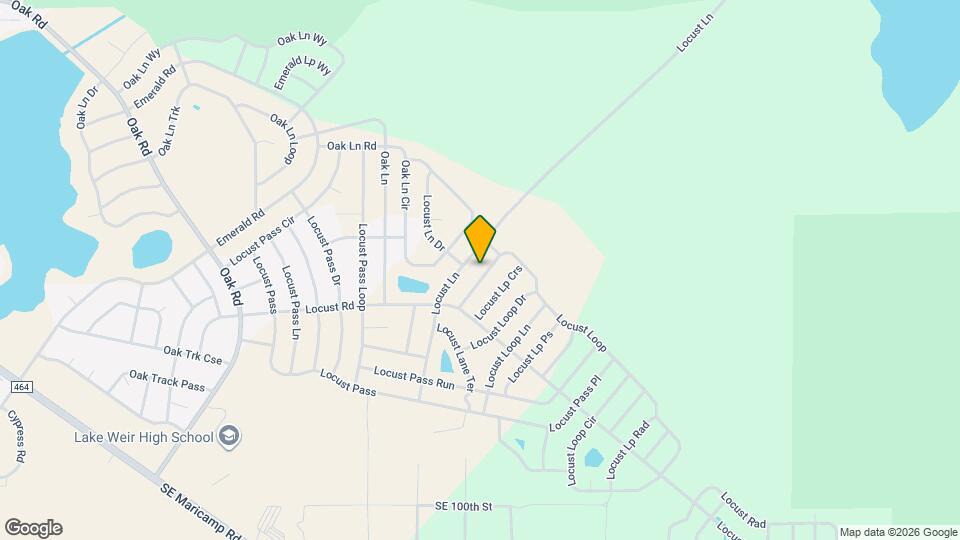 13 Locust Loop Mapa y Detalles de la Ubicación