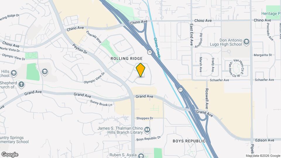 3353 Silvertip Rd Map and Location Details