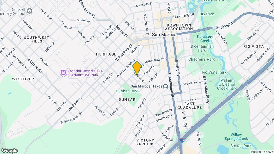 214 Jackman St Map and Location Details