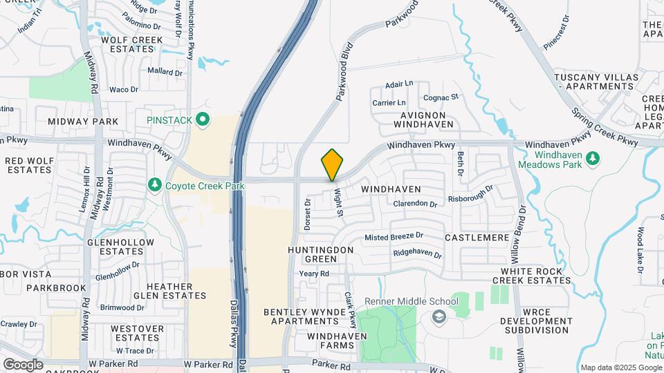 5901 Toppingham St Map and Location Details