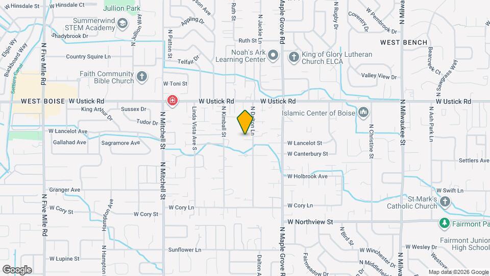 2915 N Dalton Ln Map and Location Details