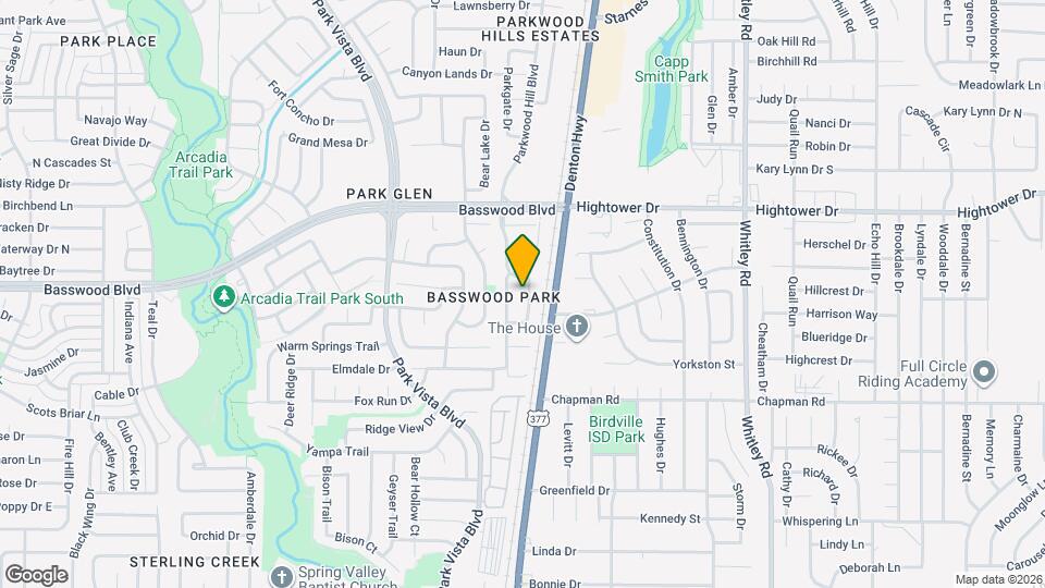 7209 Starwood Dr Map and Location Details