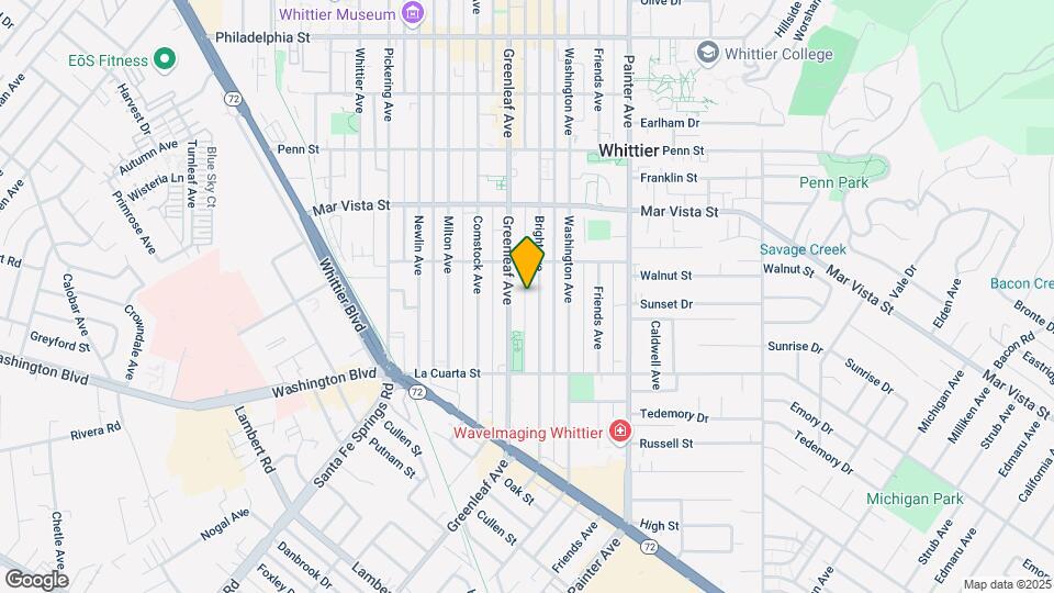 7737 Bright Ave Mapa y Detalles de la Ubicación