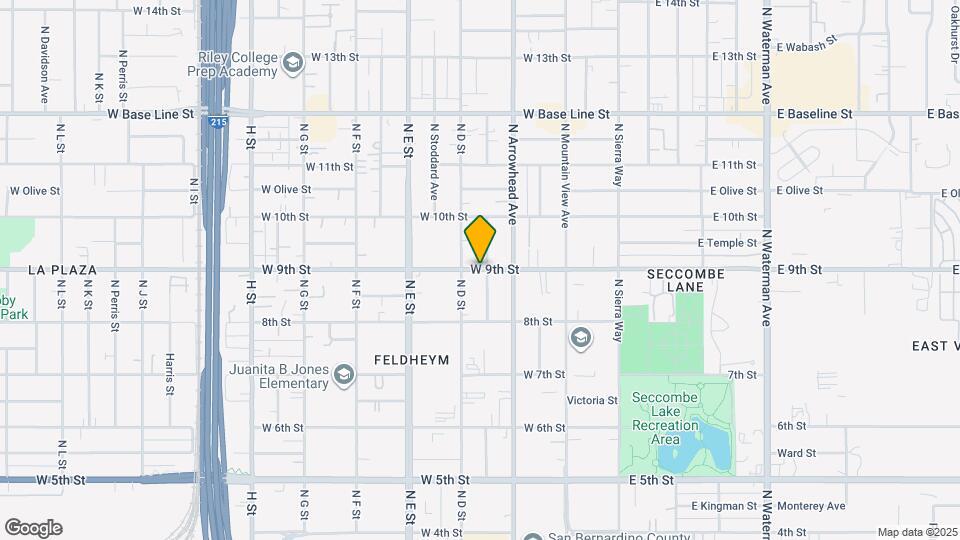 372 W 9th St Map and Location Details