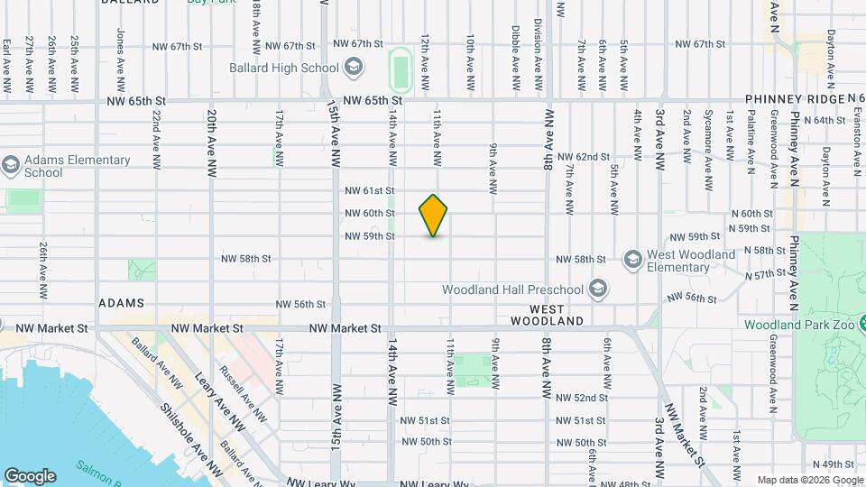 1119 NW 59th St Map and Location Details