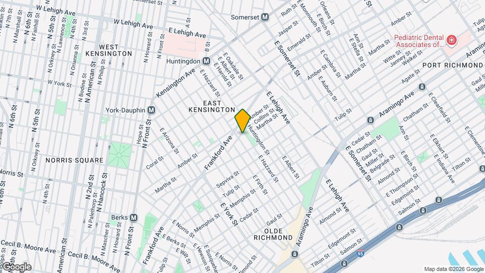 2549 Collins St Map and Location Details