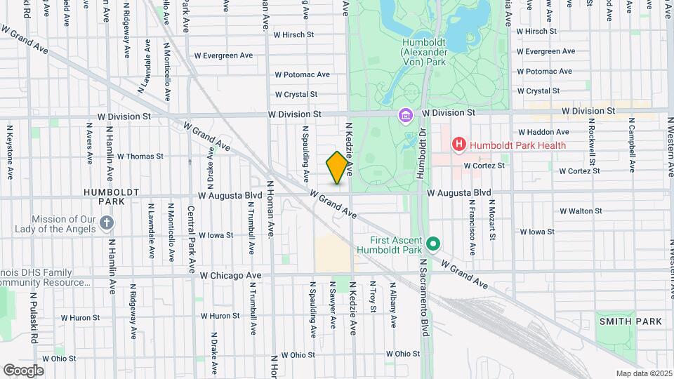 3214-3216 W Augusta Blvd Map and Location Details