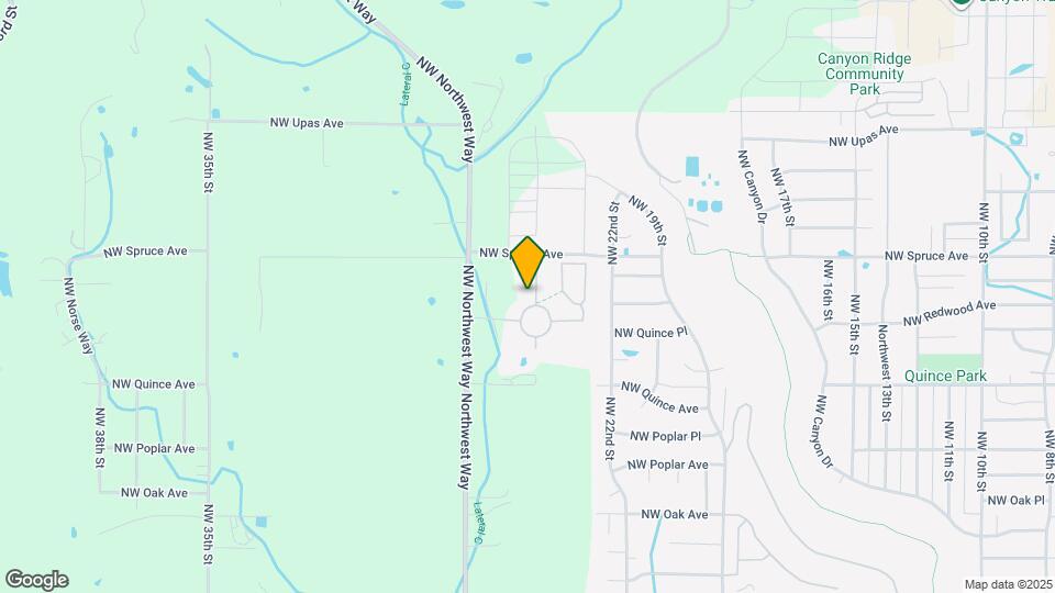 2647 NW 25th St Map and Location Details