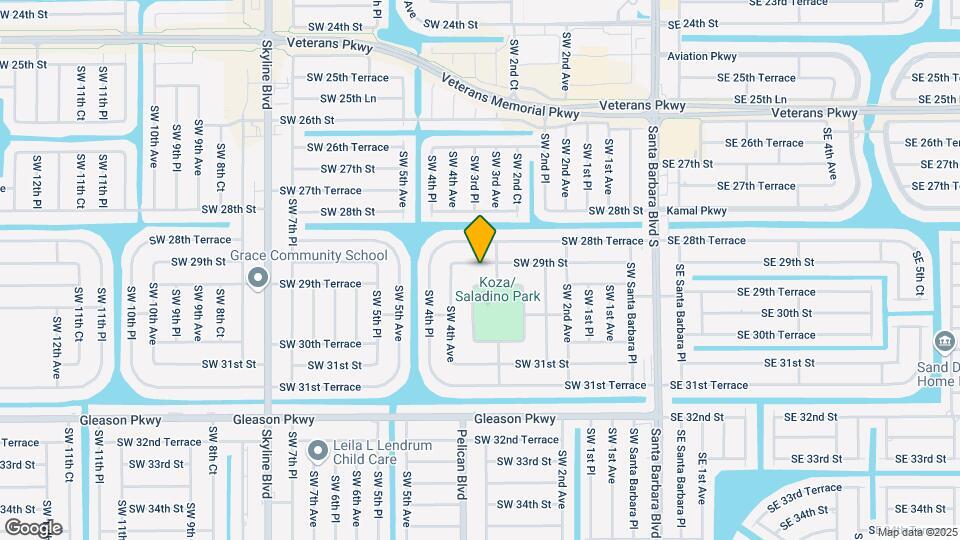 310 SW 29th St Map and Location Details