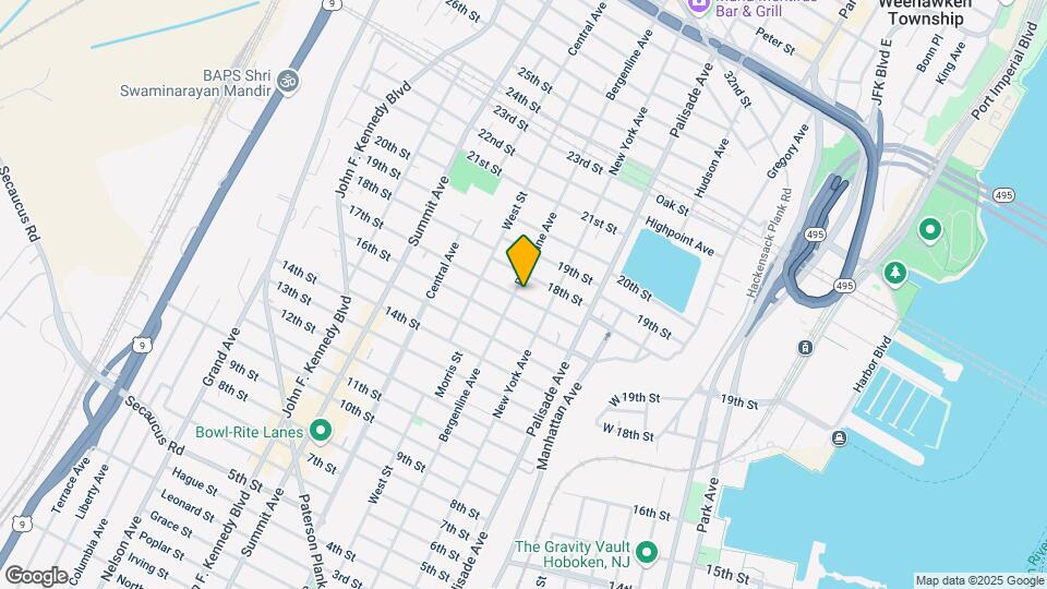 424 17th St Map and Location Details