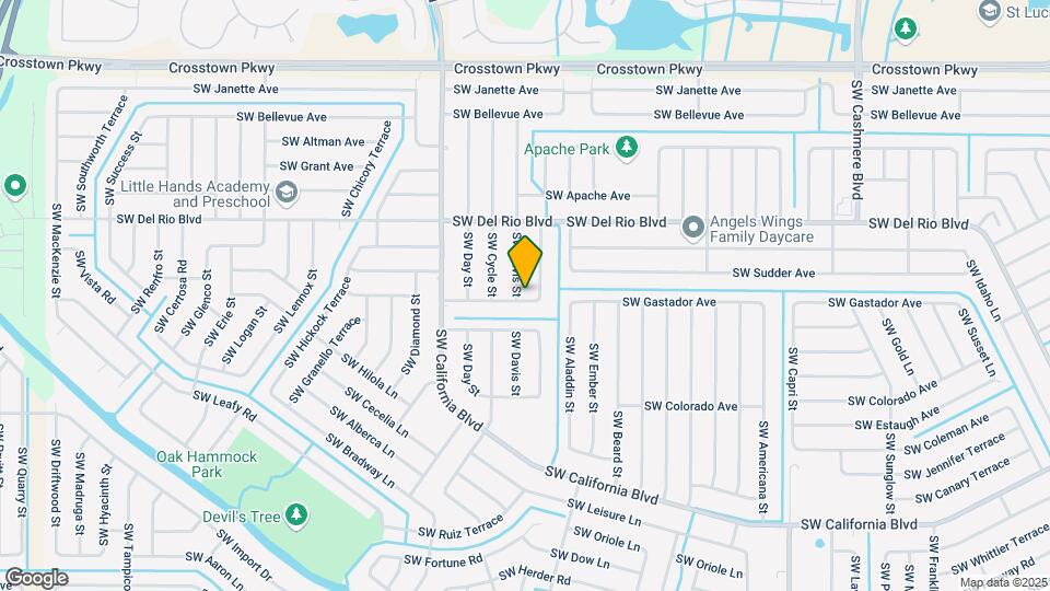 1881 SW Davis St Map and Location Details