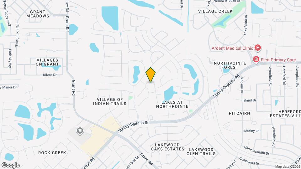 13603 Nueces Basin Ct Map and Location Details