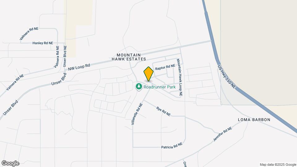 7033 Mountain Hawk Loop NE Map and Location Details