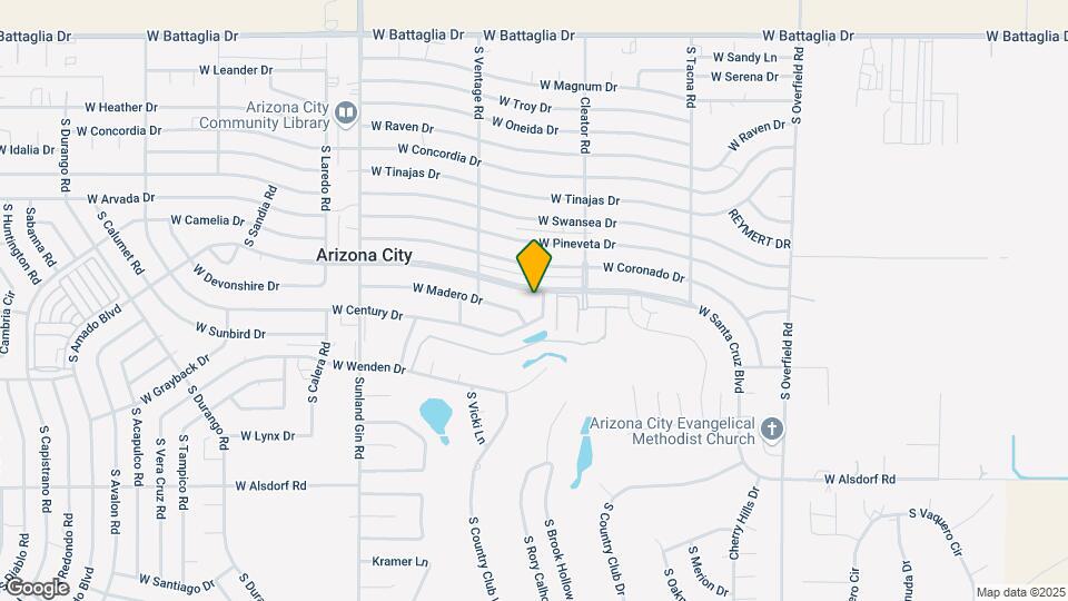 8944 W Century Dr Map and Location Details
