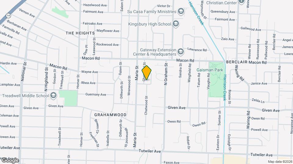 3922 S Rossiland Cir Map and Location Details