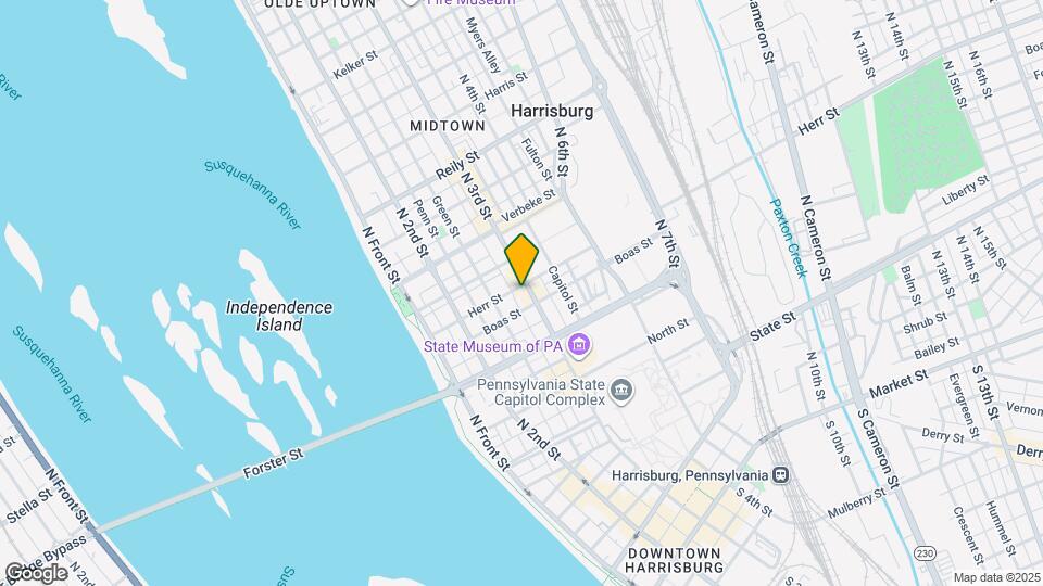 1010 N 3rd St Map and Location Details