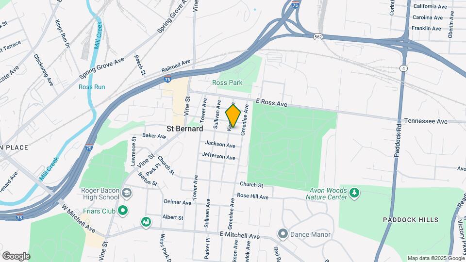 406 Washington Ave, Unit 2 Map and Location Details