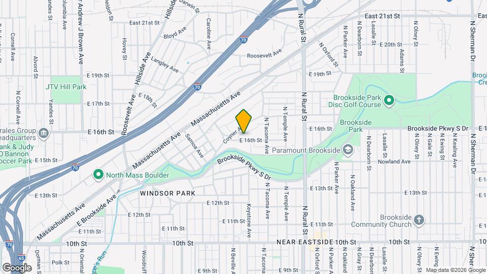 2330 E 16th St Map and Location Details