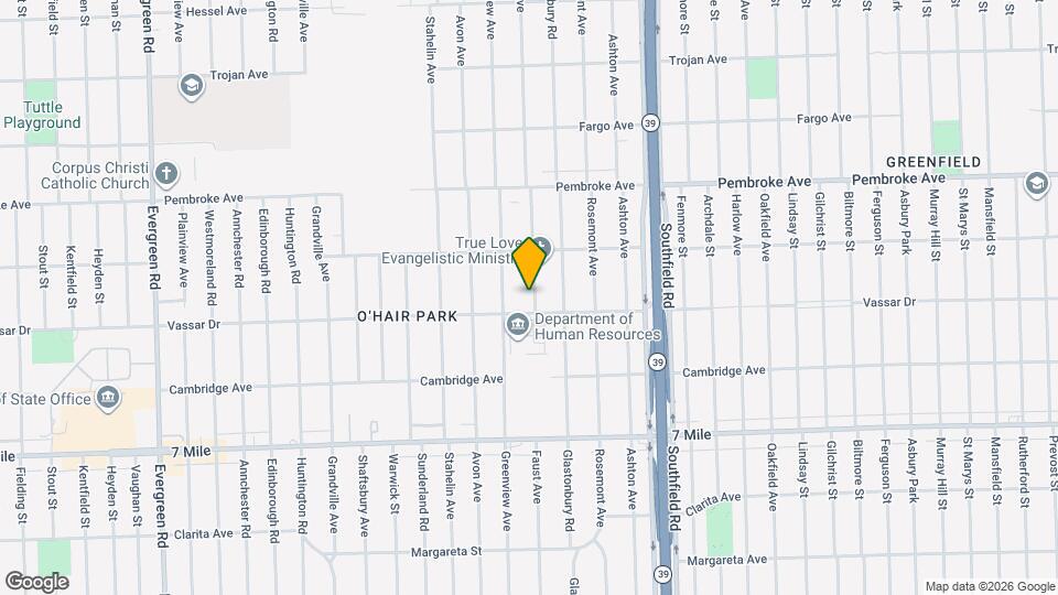 19425 Faust Ave Mapa y Detalles de la Ubicación