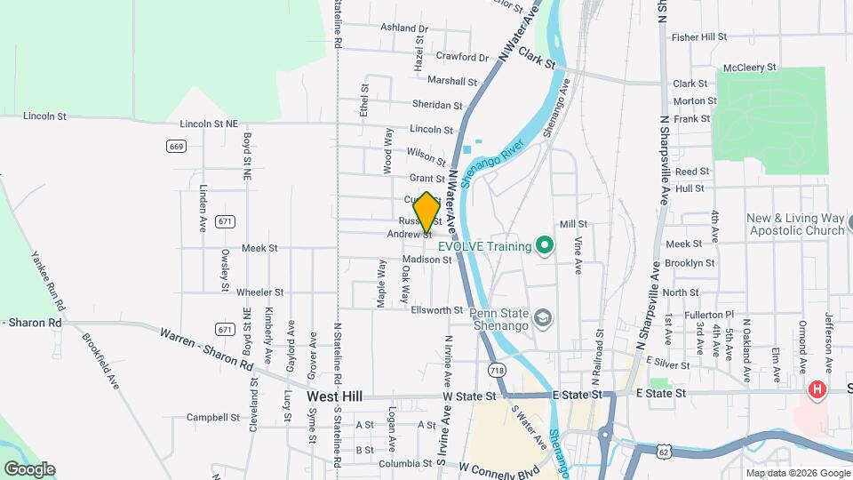 307 Andrew St Map and Location Details